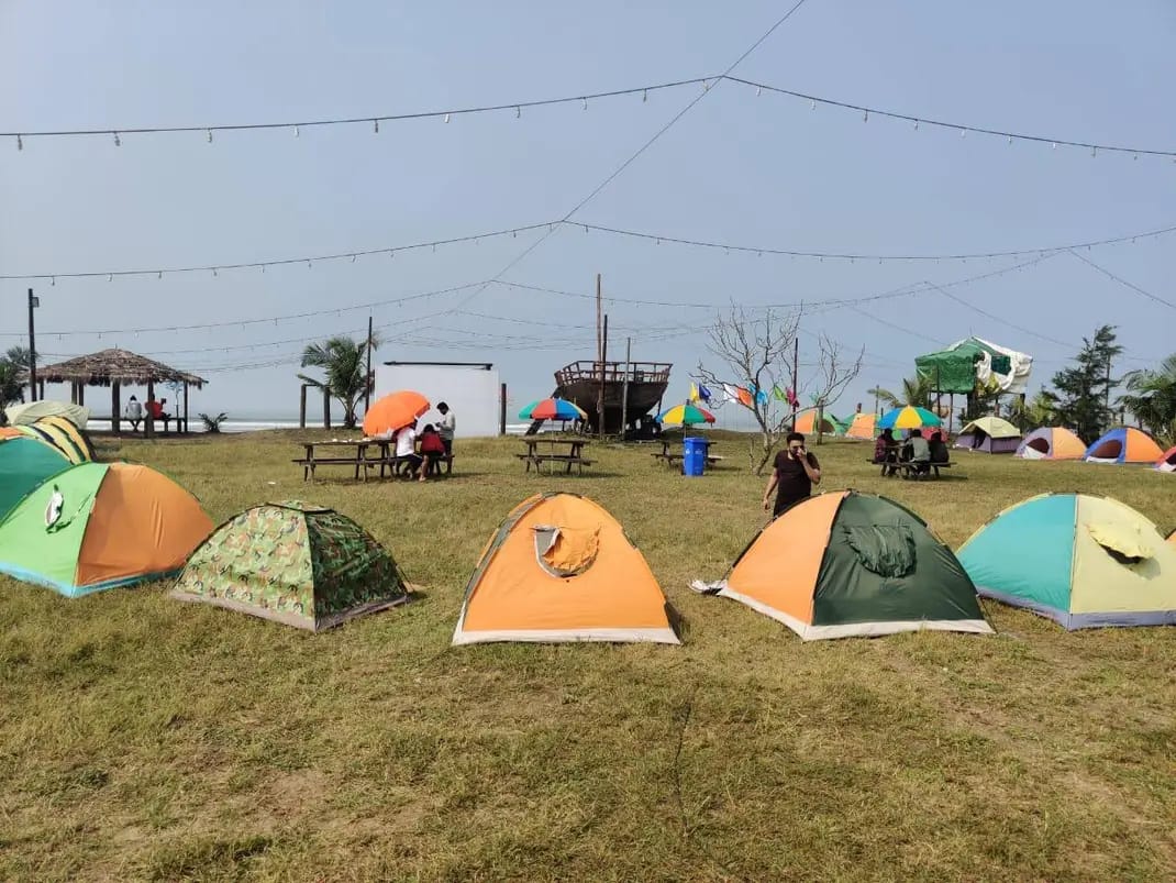 Alibaug Beach Camping Revdanda