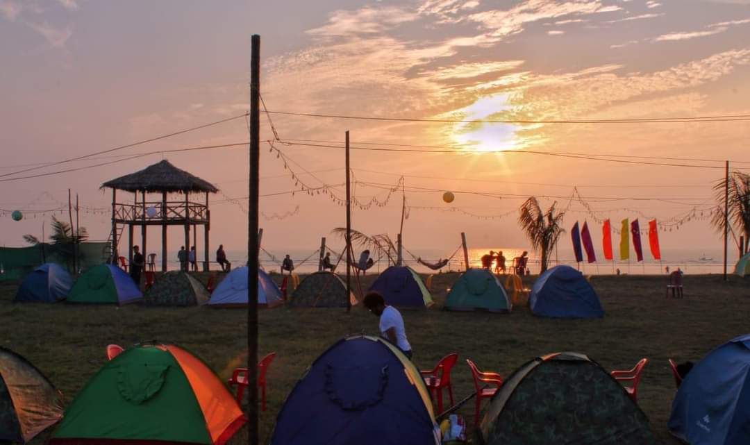 Alibaug Beach Camping Revdanda